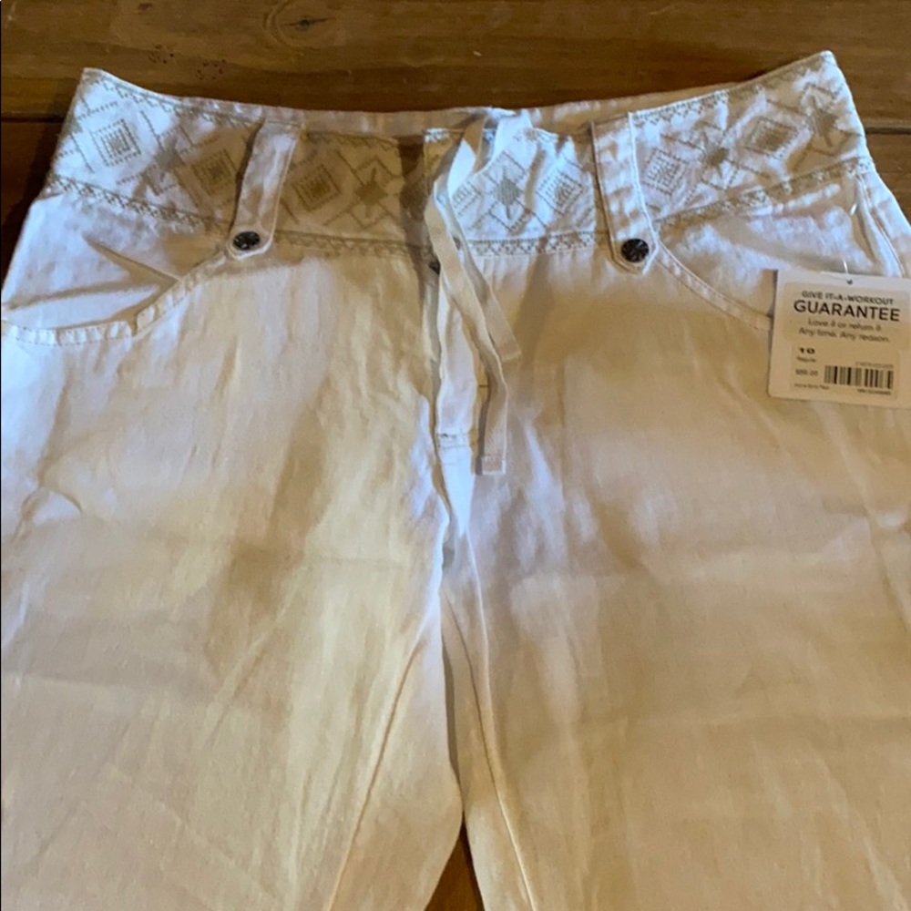 Athleta linen pants - never worn still has tags